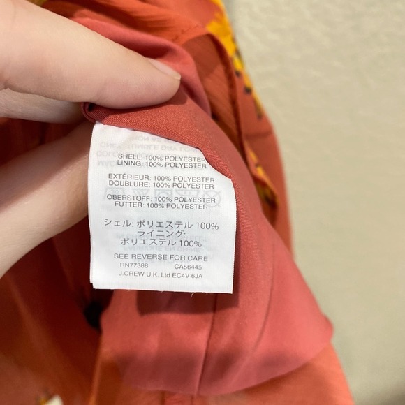 MADEWELL Posy Cactus Flower Dress In Spiced Rose Size 4 - Picture 7 of 9